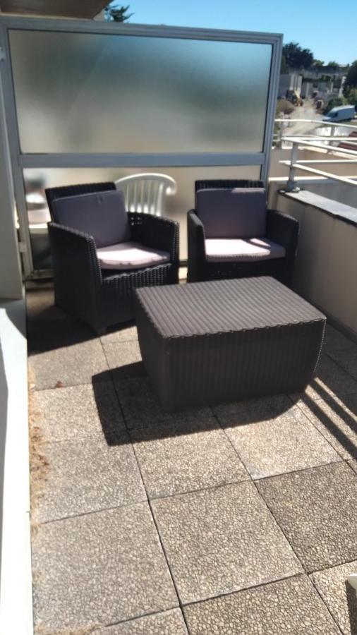 Studio Calme Avec Terrasse Vue Mer Pleneuf-Val-Andre Eksteriør bilde